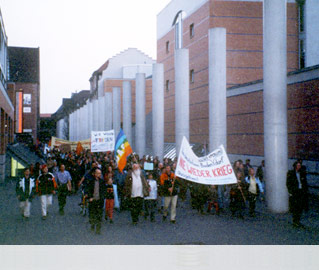  Foto: Friedensdemonstation in Nürnberg 