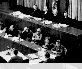  Foto: Nürnberger Ärzteprozess 1946 