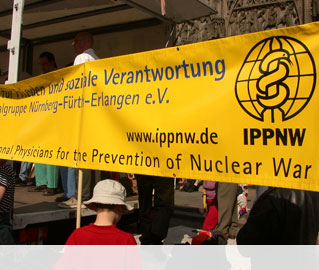  Foto: Transparent der Nürnberger Regionalgruppe 